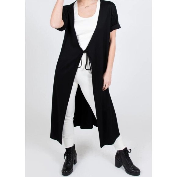 Paridaez Women's Heron 4 In 1 Wrap Dress Black Size M $298 - Picture 2 of 7